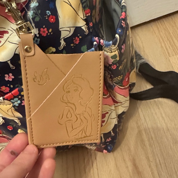 Petunia Pickle Bottom Disney Princess Floral Backpack - Picture 3 of 9